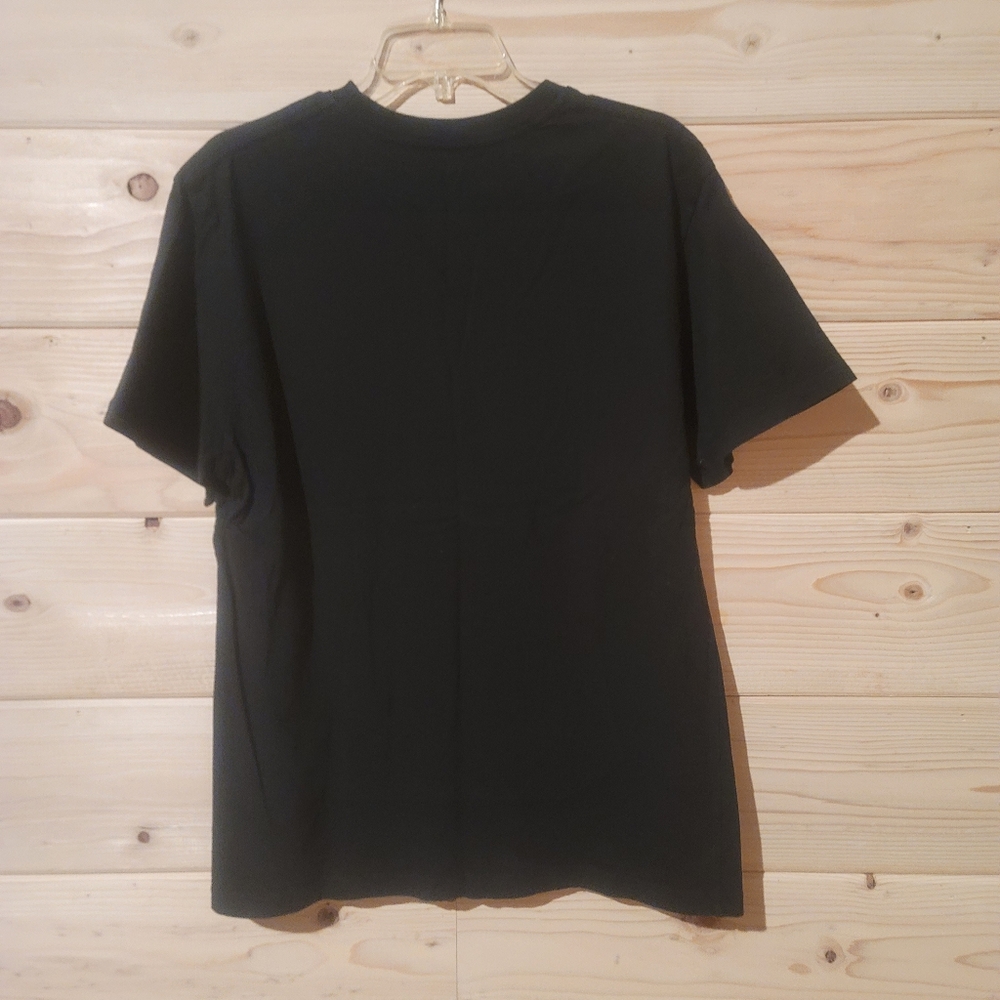 Mens Oneill Shirt Black Modern Fit Short Sleeve Beach Outdoor Size L 20x28 - Picture 2 of 3